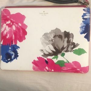 Kate Spade Floral Wristlet